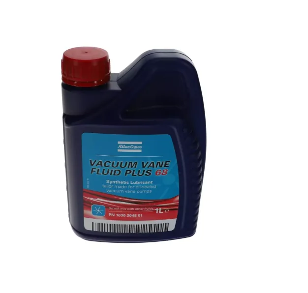 Atlas Copco 1630204801 Vacuum VANE Fluid PLUS 68 1L main product image