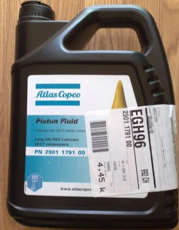 Atlas Copco 2901179100 L Piston Fluid 5L main product image