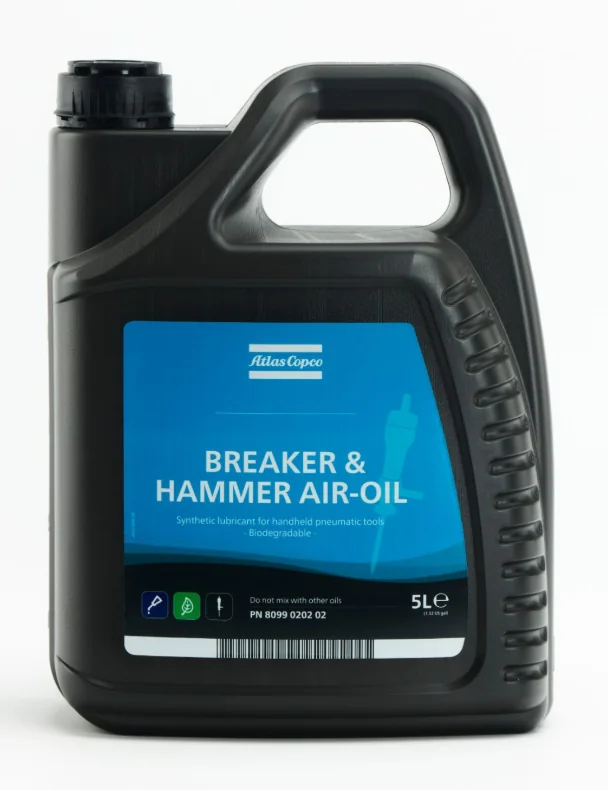 Atlas Copco 8099020202 Breaker and Hammer Air Oil 5L main product image